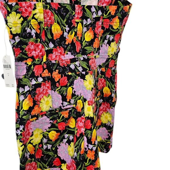 Anthropologie Maeve The Yukiko Noritake Portside Button-Front Romper Size 4 NWT - Picture 5 of 10